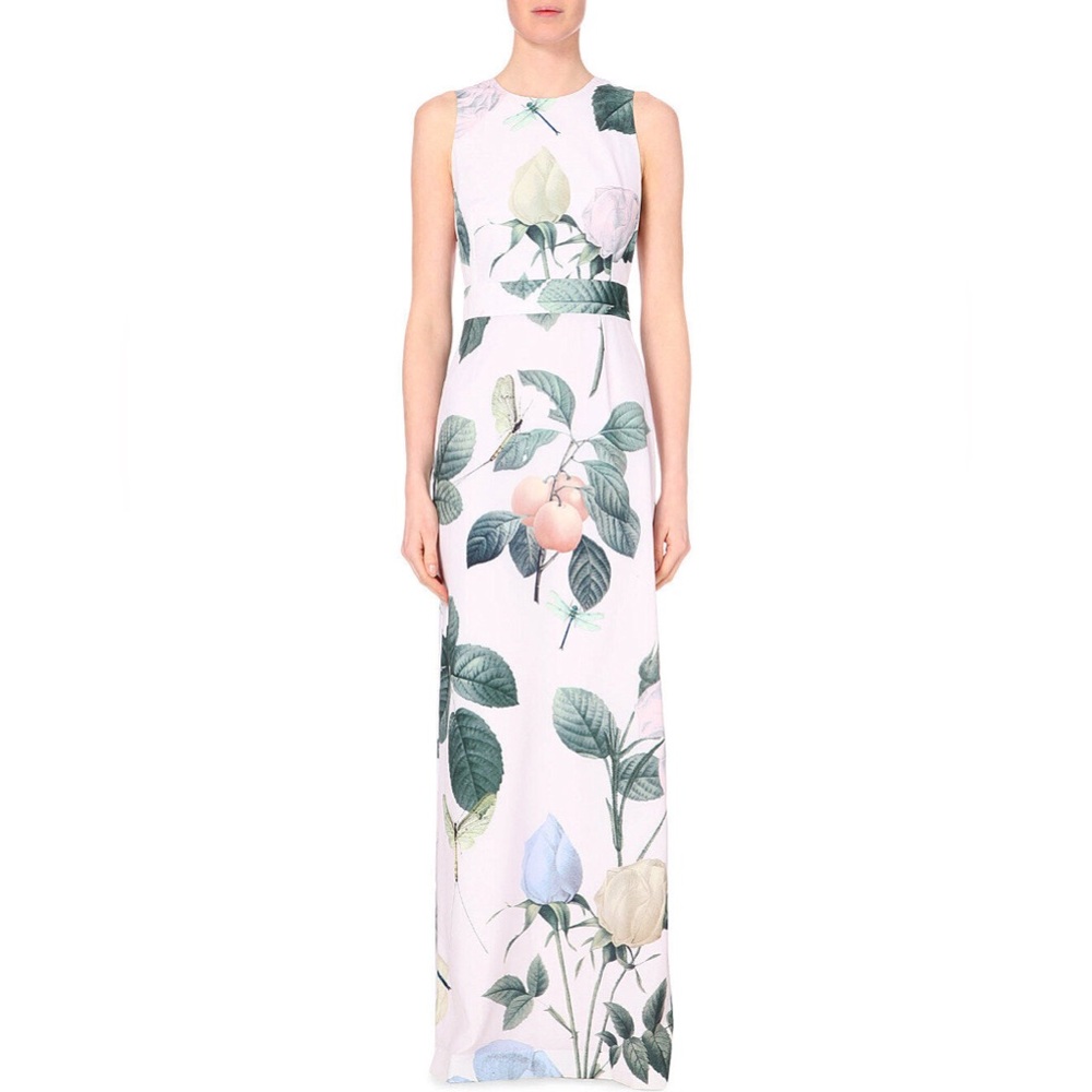 NWT Ted Baker Distinguished Rose Maxi Dress